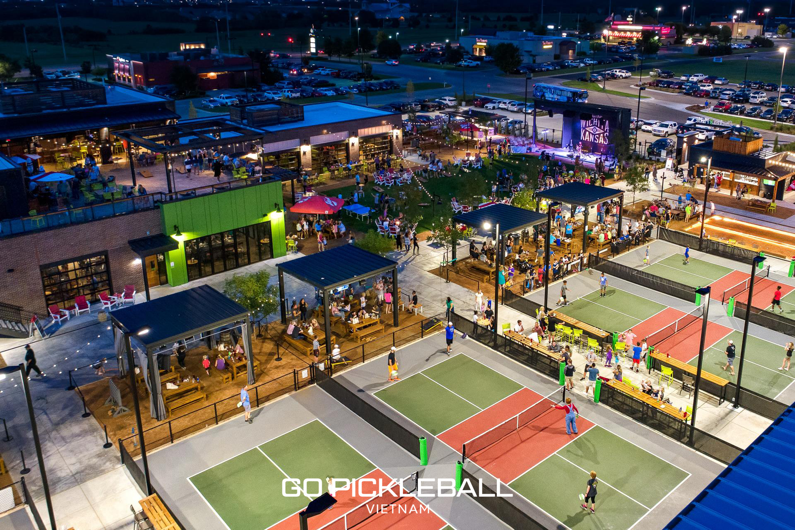Những điểm cần chú ý khi thi công sân Pickleball